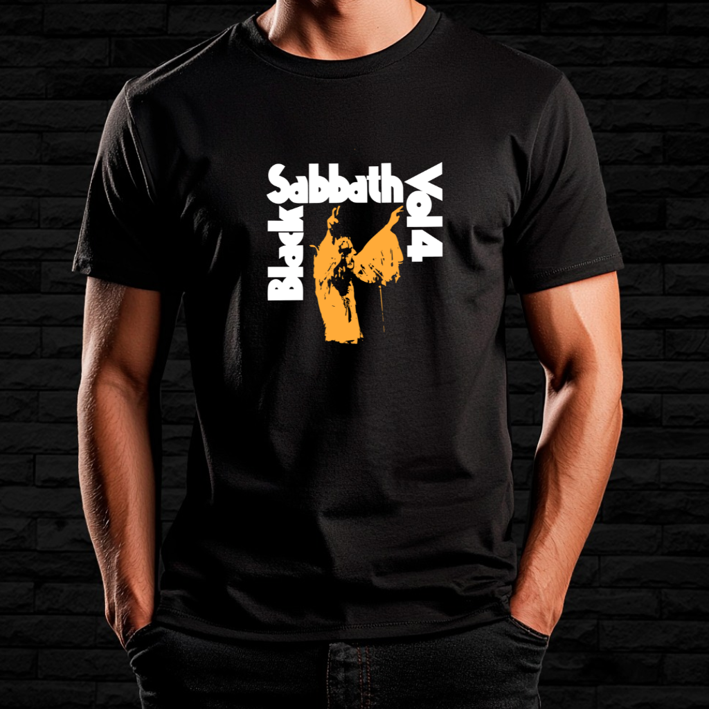  Camiseta Black Sabbath - Vol. 4 | Linha Prime