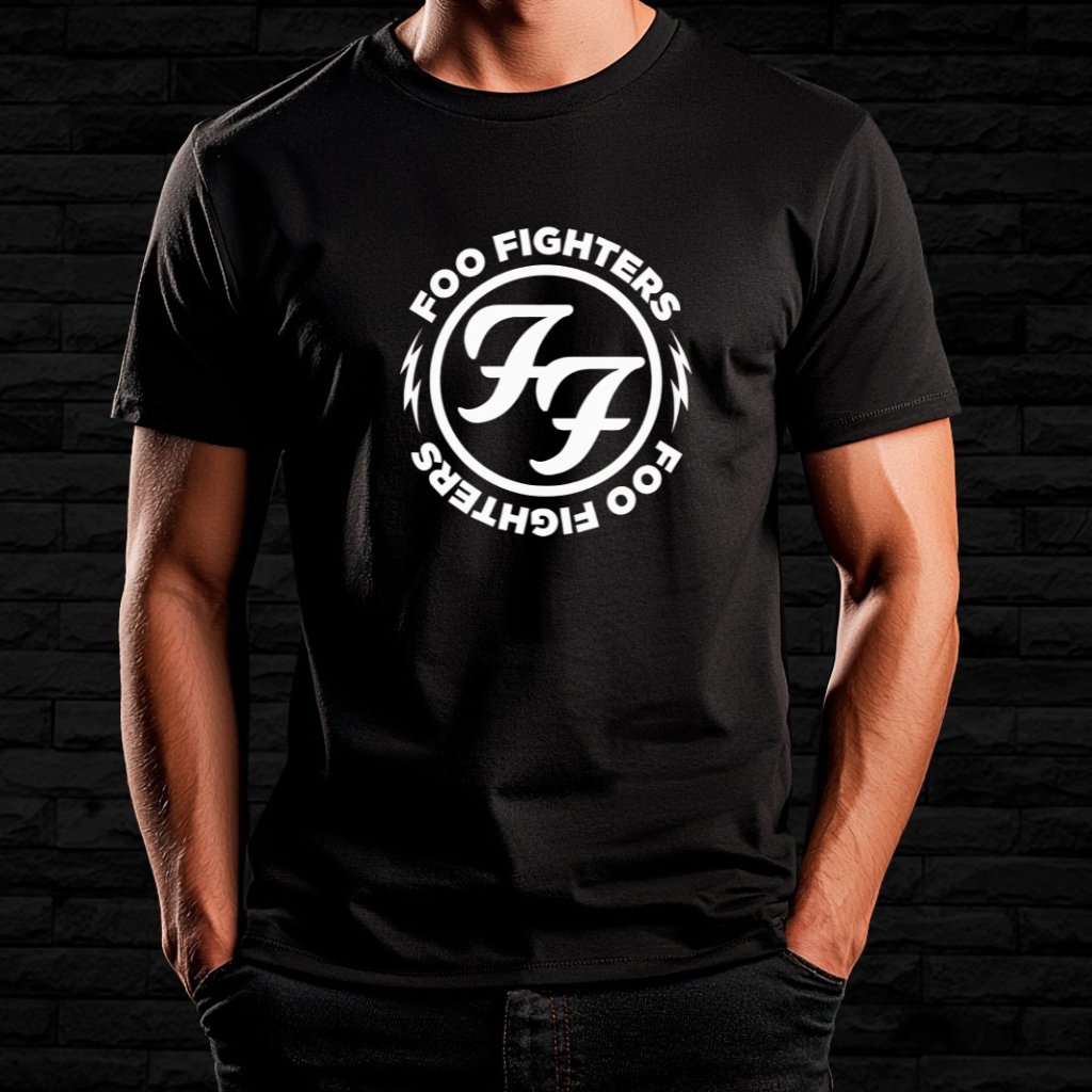 Camiseta Foo Fighters - Classic Circle | Linha Prime