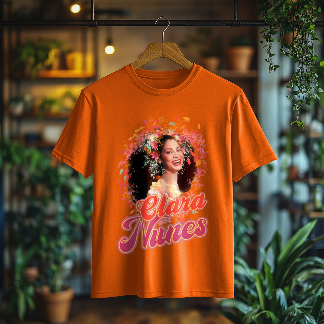 Camiseta Masculina Clara Nunes