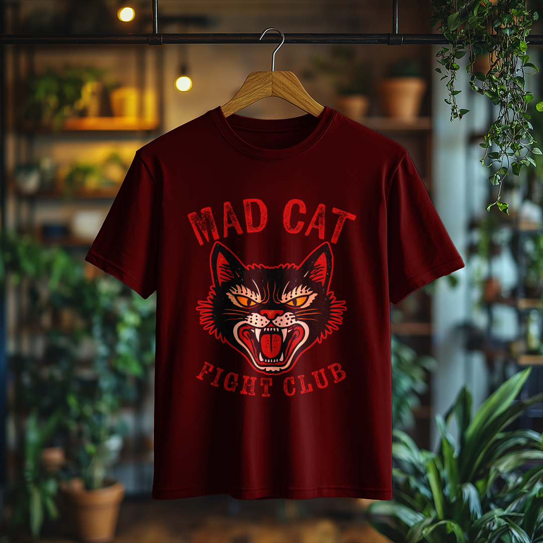 Camiseta Masculina MAD CAT