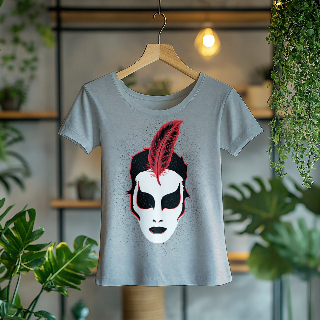 Camiseta Feminina Pavão Misterioso