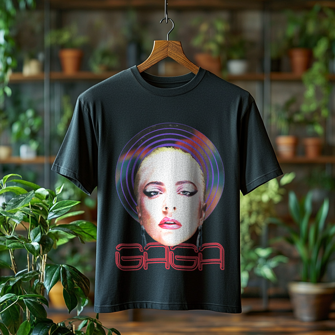 Camiseta Masculina Lady Gaga