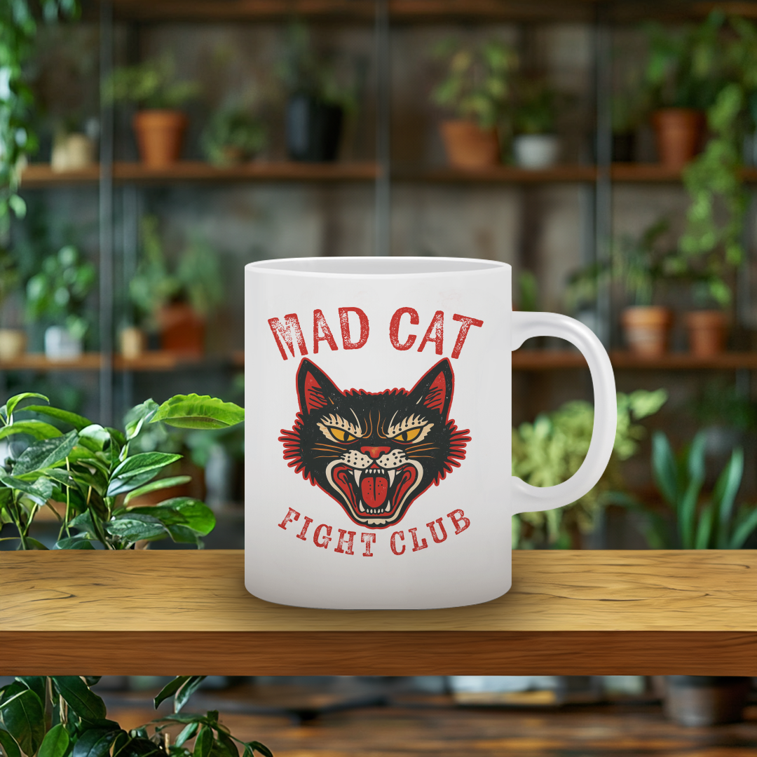 Caneca Mad Cat