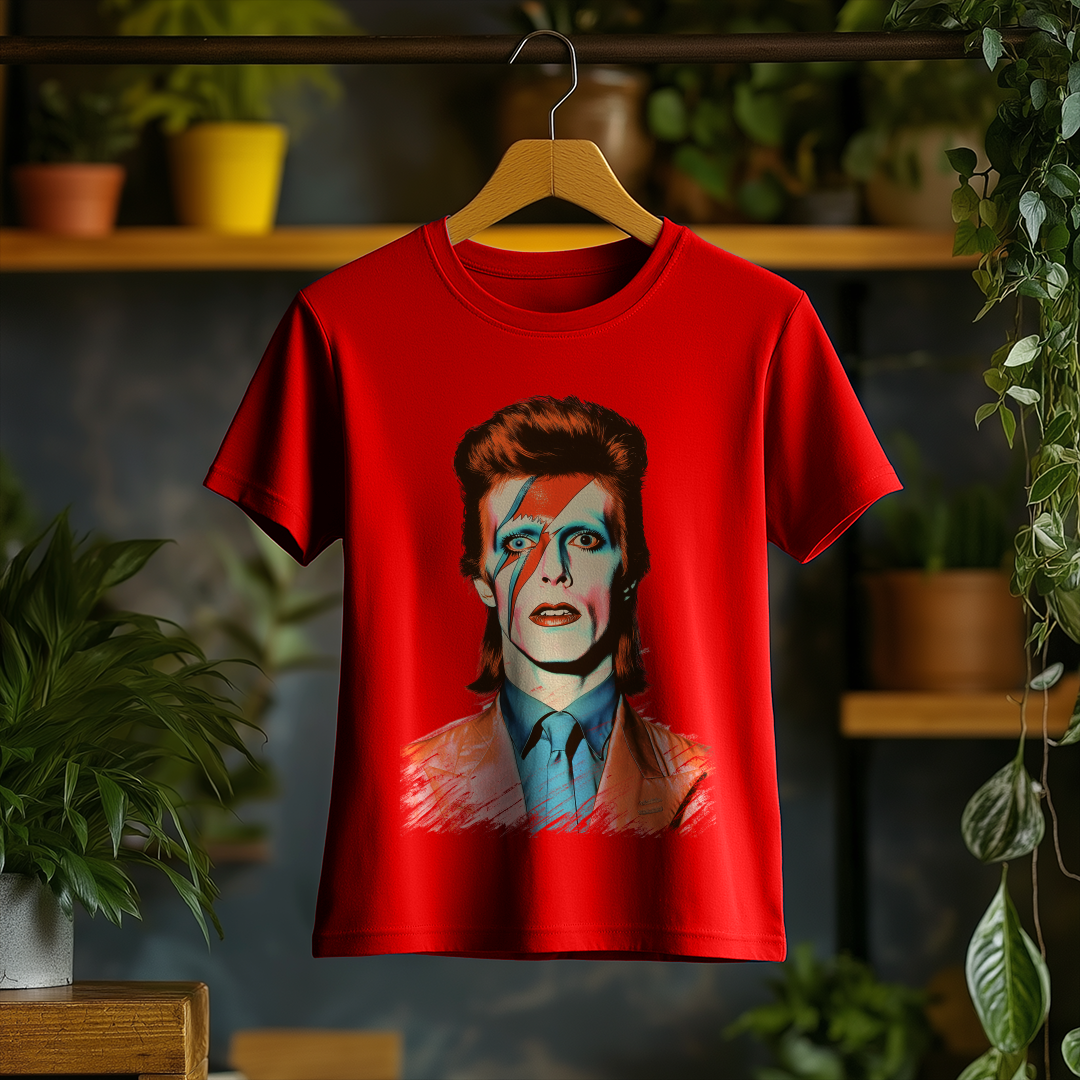 Camiseta Feminina David Bowie