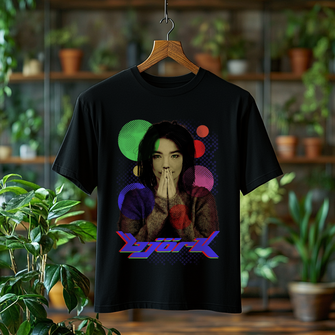 Camiseta Plus Size Björk