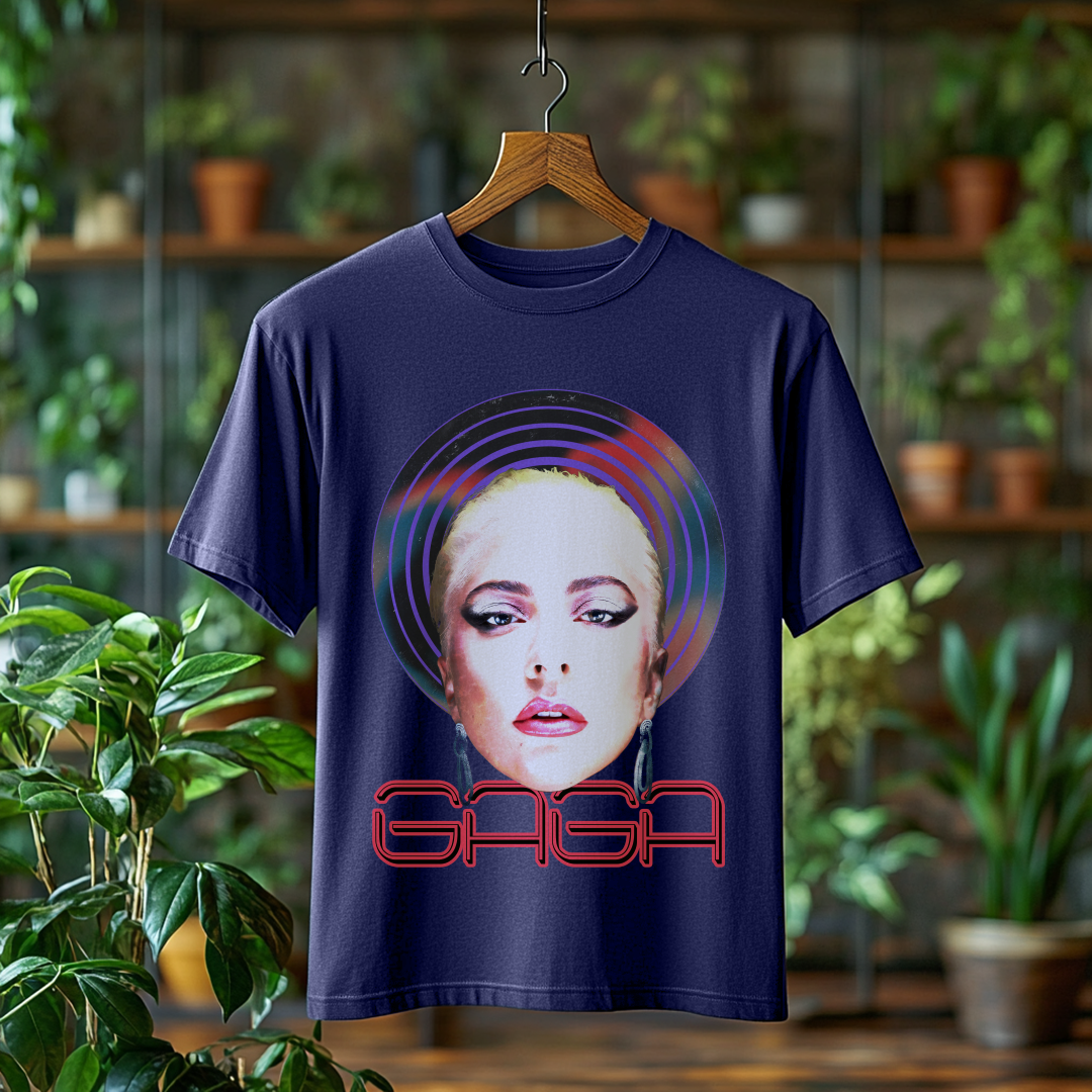 Camiseta Estonada Lady Gaga