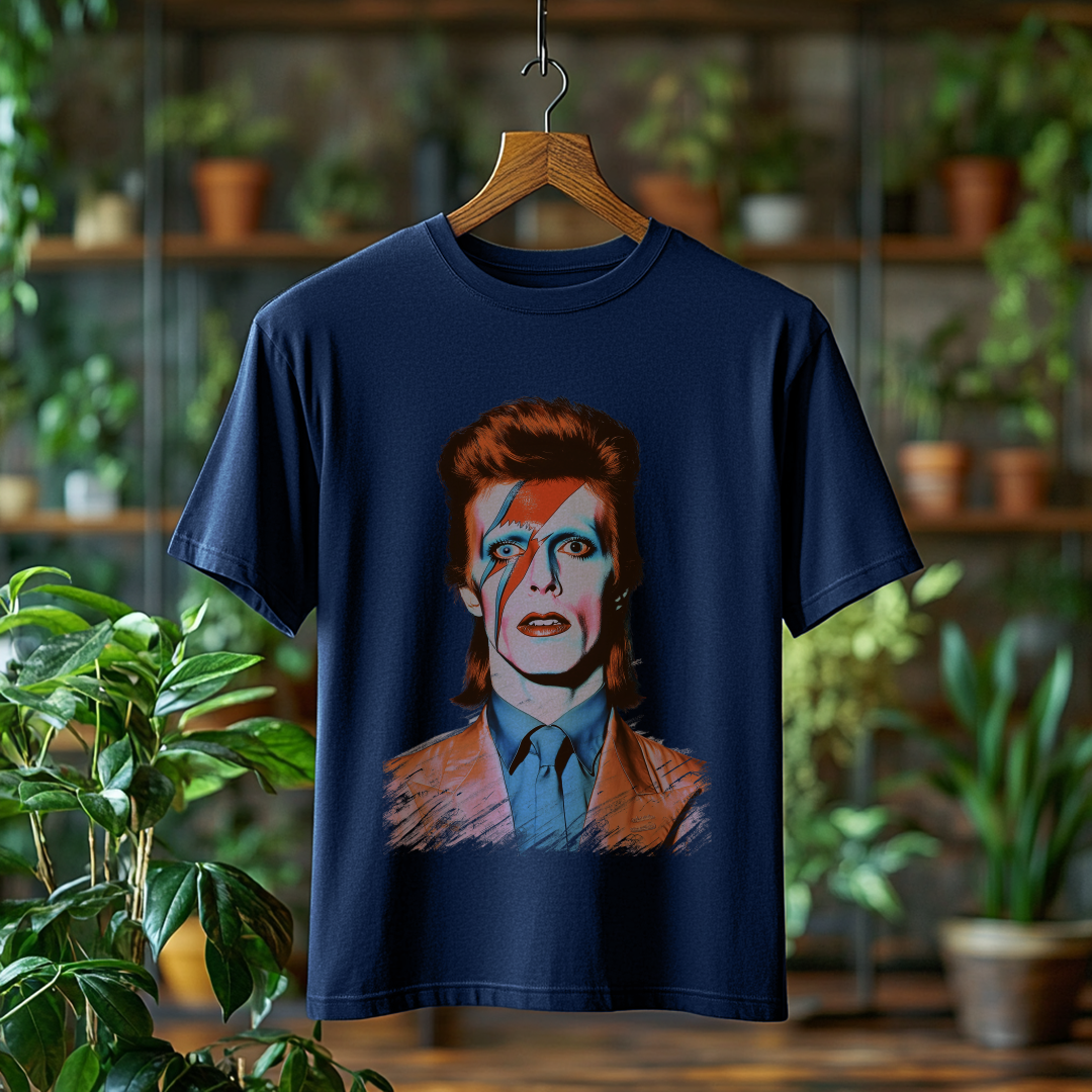 Camiseta Masculina David Bowie
