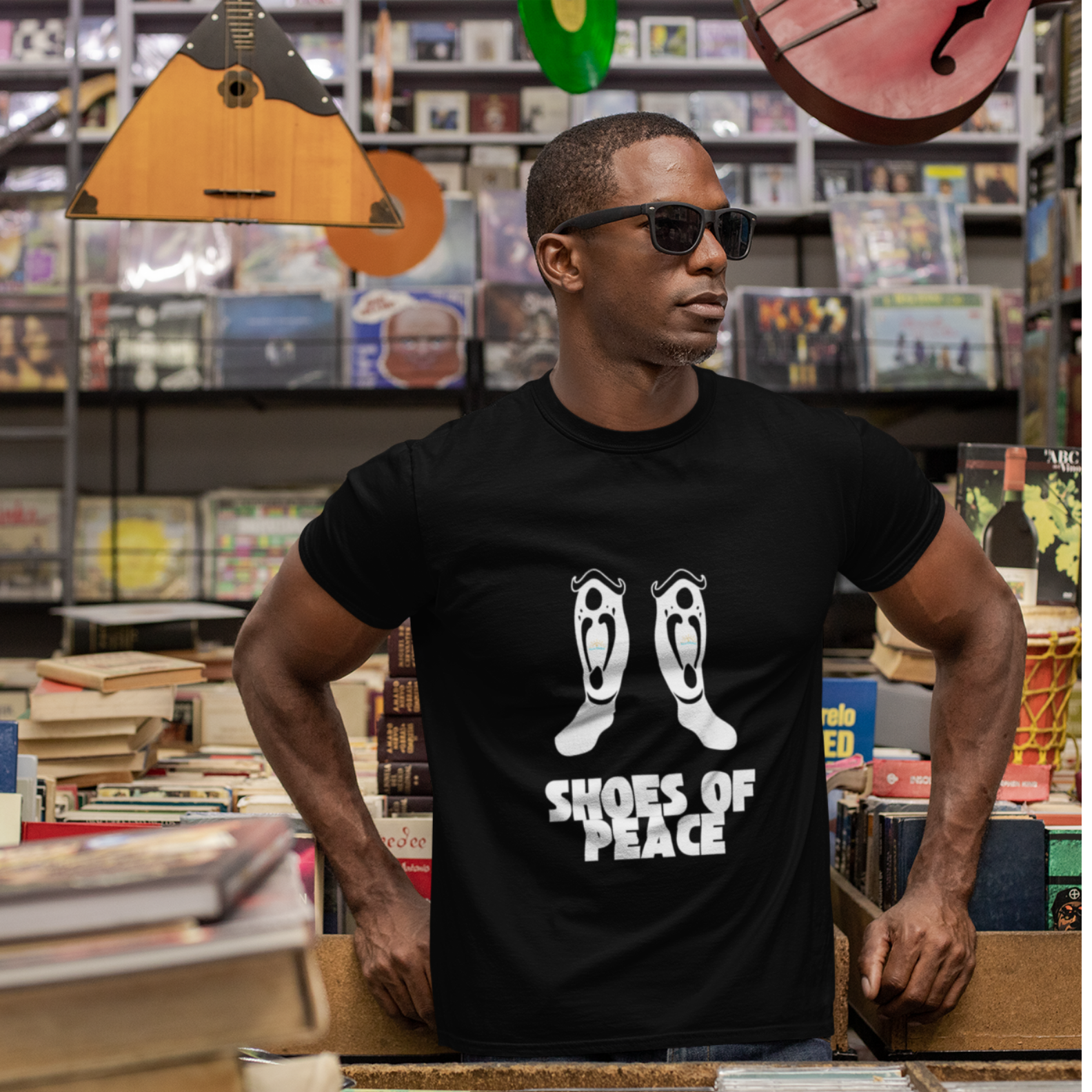 Camiseta Cristã - Shoes Of Peace