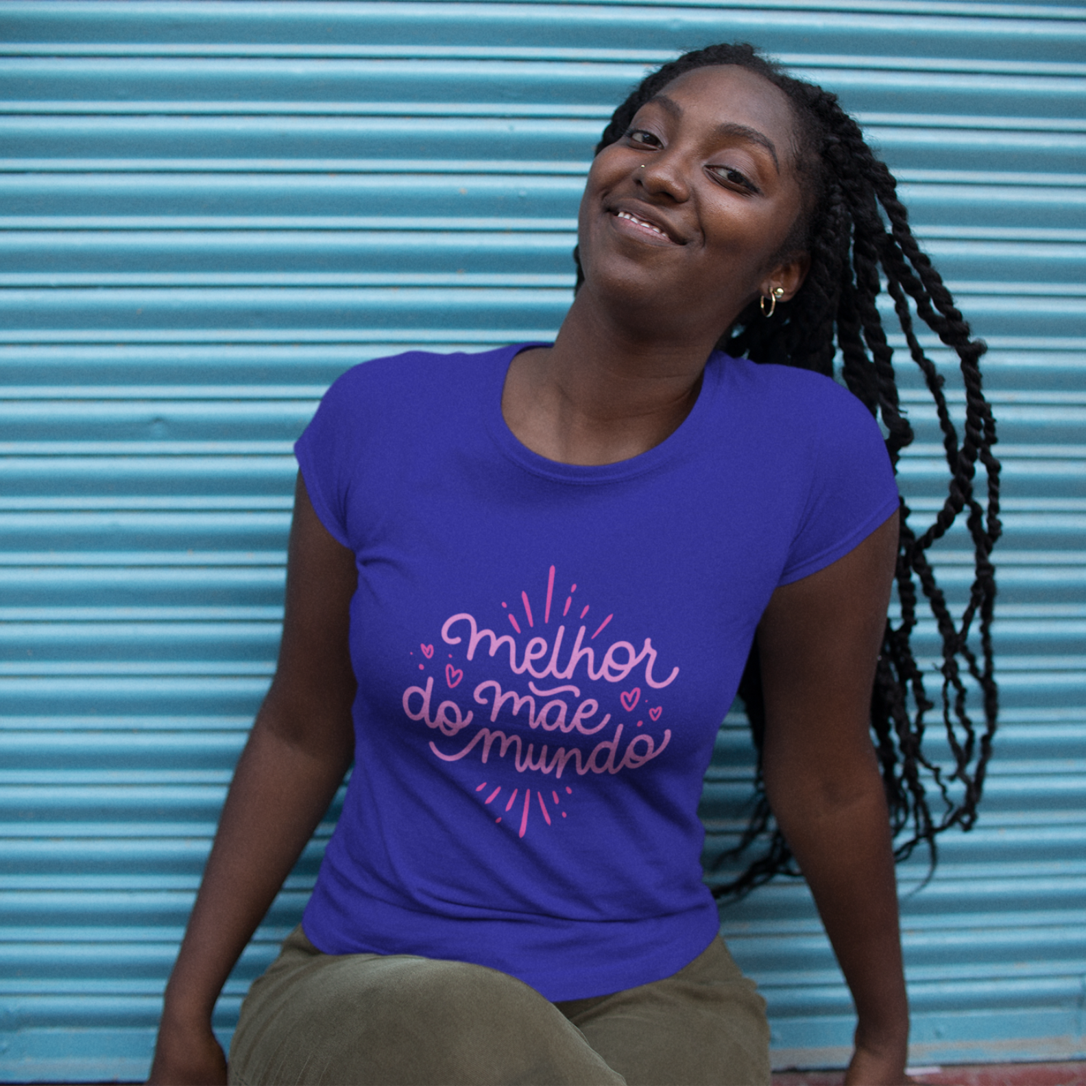 Camiseta Cristã Feminina - Melhor Mãe do Mundo