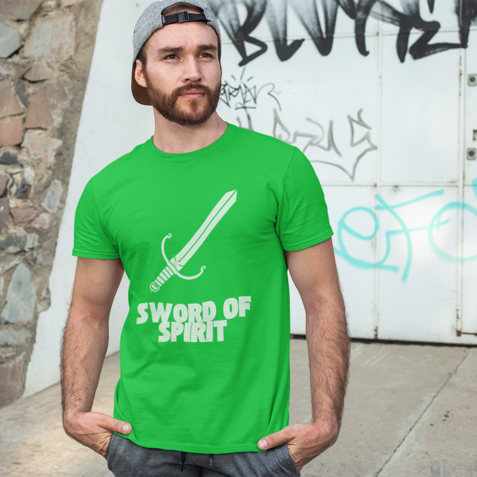 Camiseta Cristã - Sword