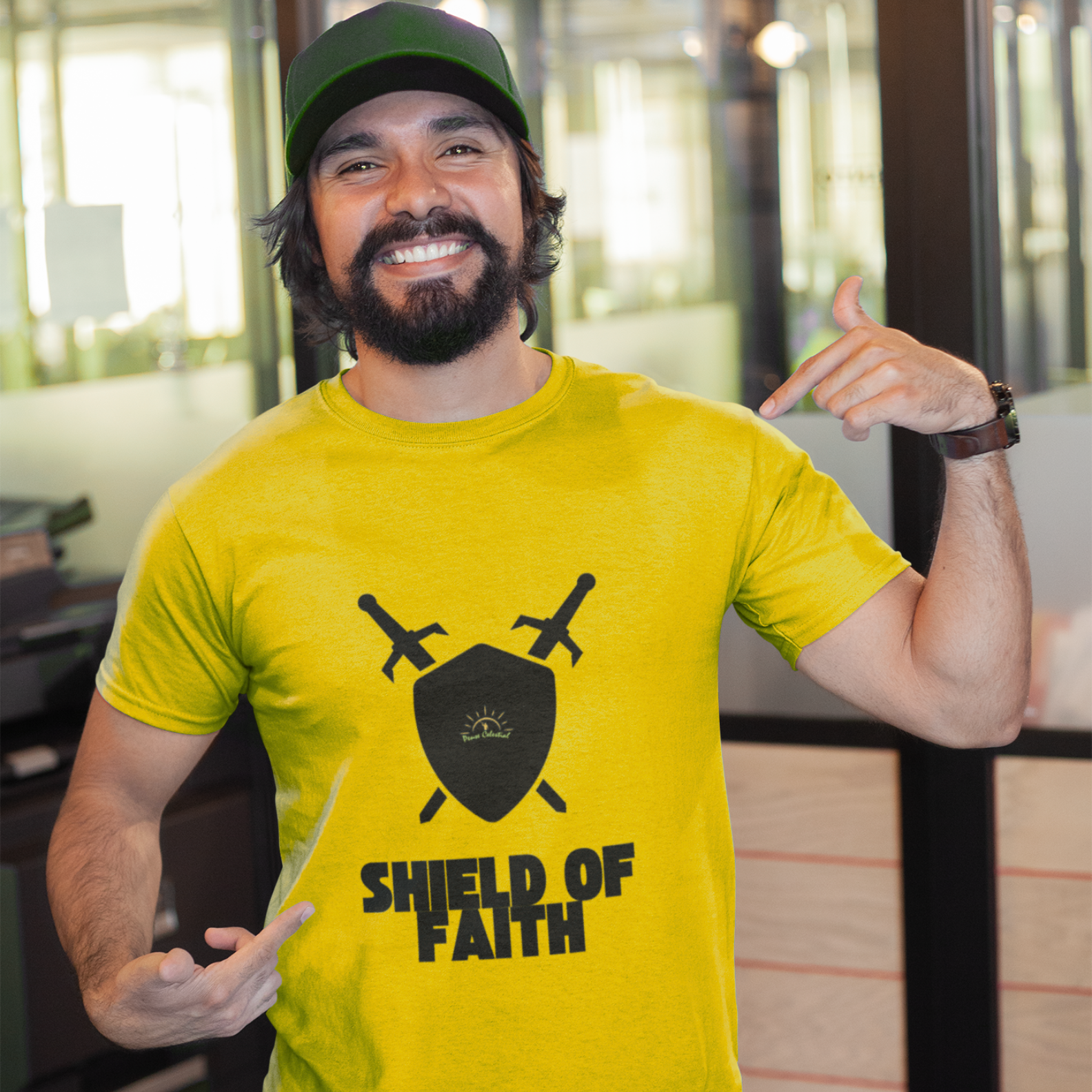 Camisa Cristã - Shield