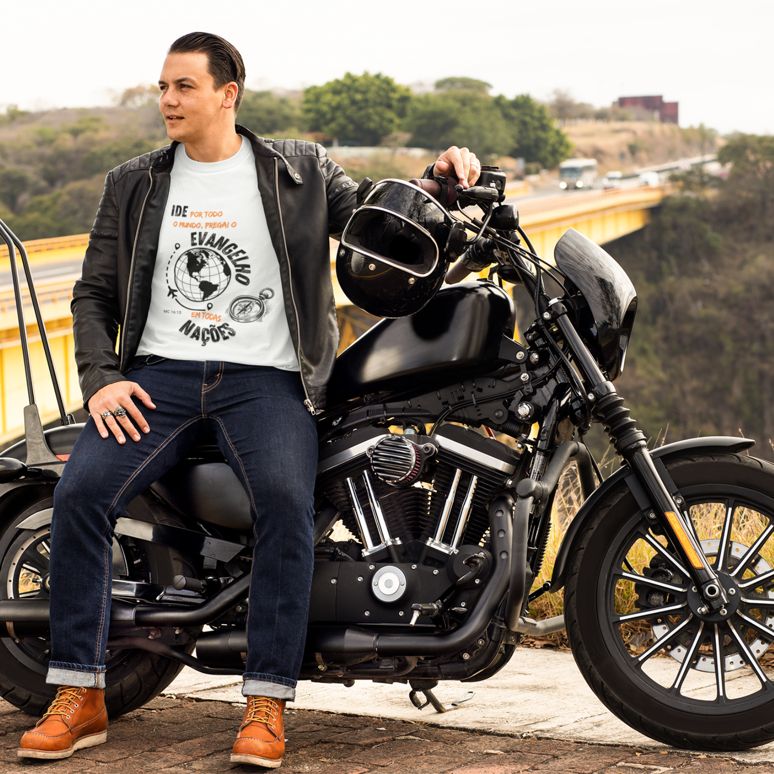 Camisa Cristã - Pregai o Evangelho