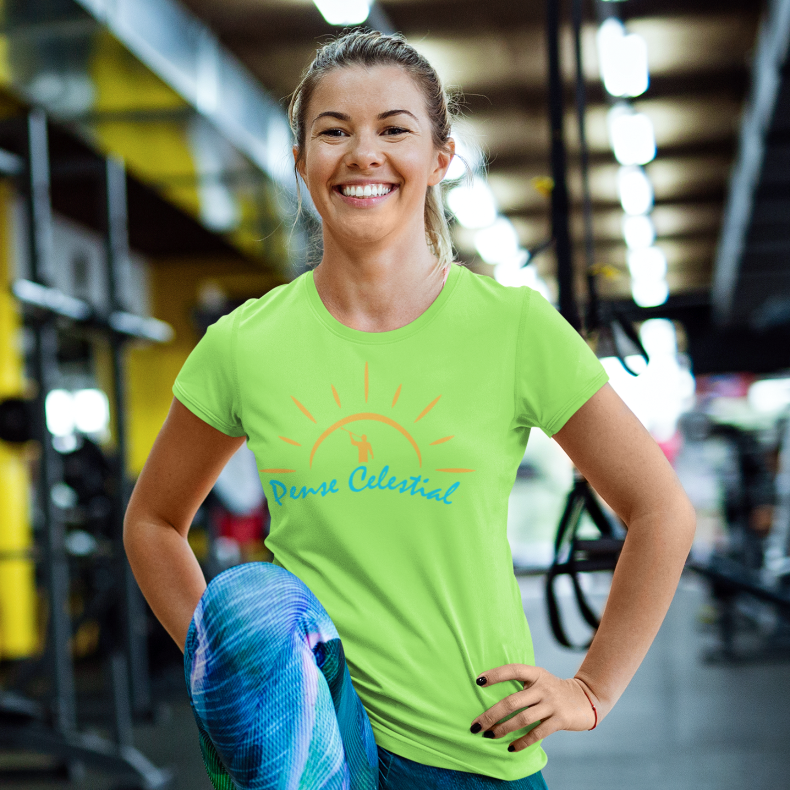 Camisa Cristã Sport Feminina - Pense Celestial