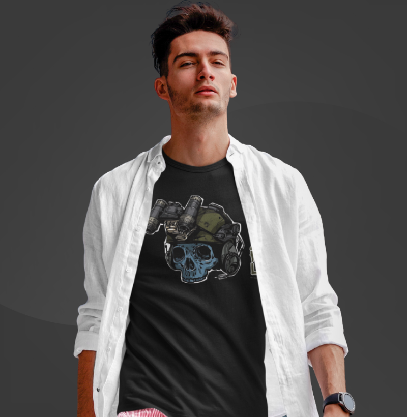 Camiseta Fuzileiro Real Skull FZRL