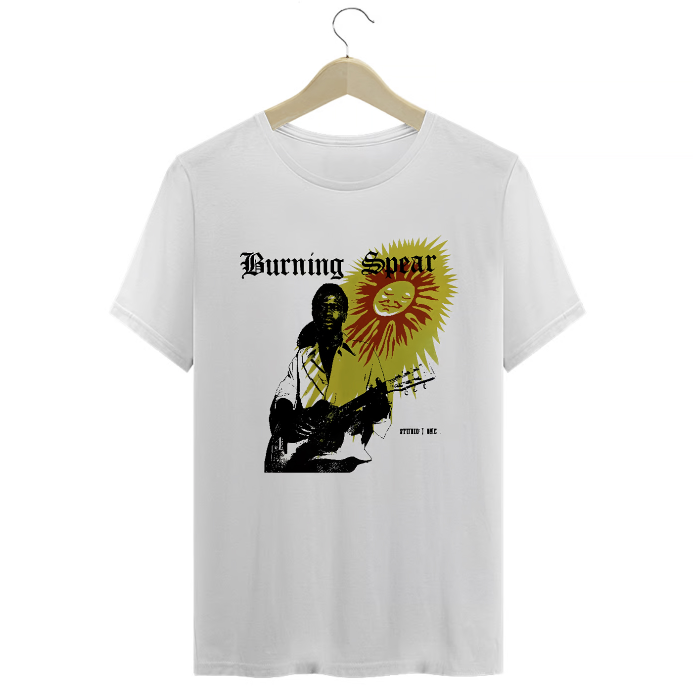 Camiseta Premium Burning Spear Reggae Roots - Coleção Reggae