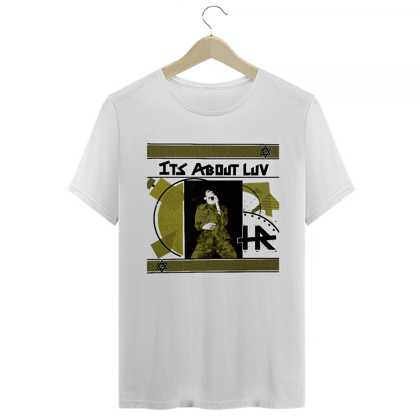 Camiseta Premium HR - Its About Luv - Coleção Punk/Hardcore/Rock/Reggae