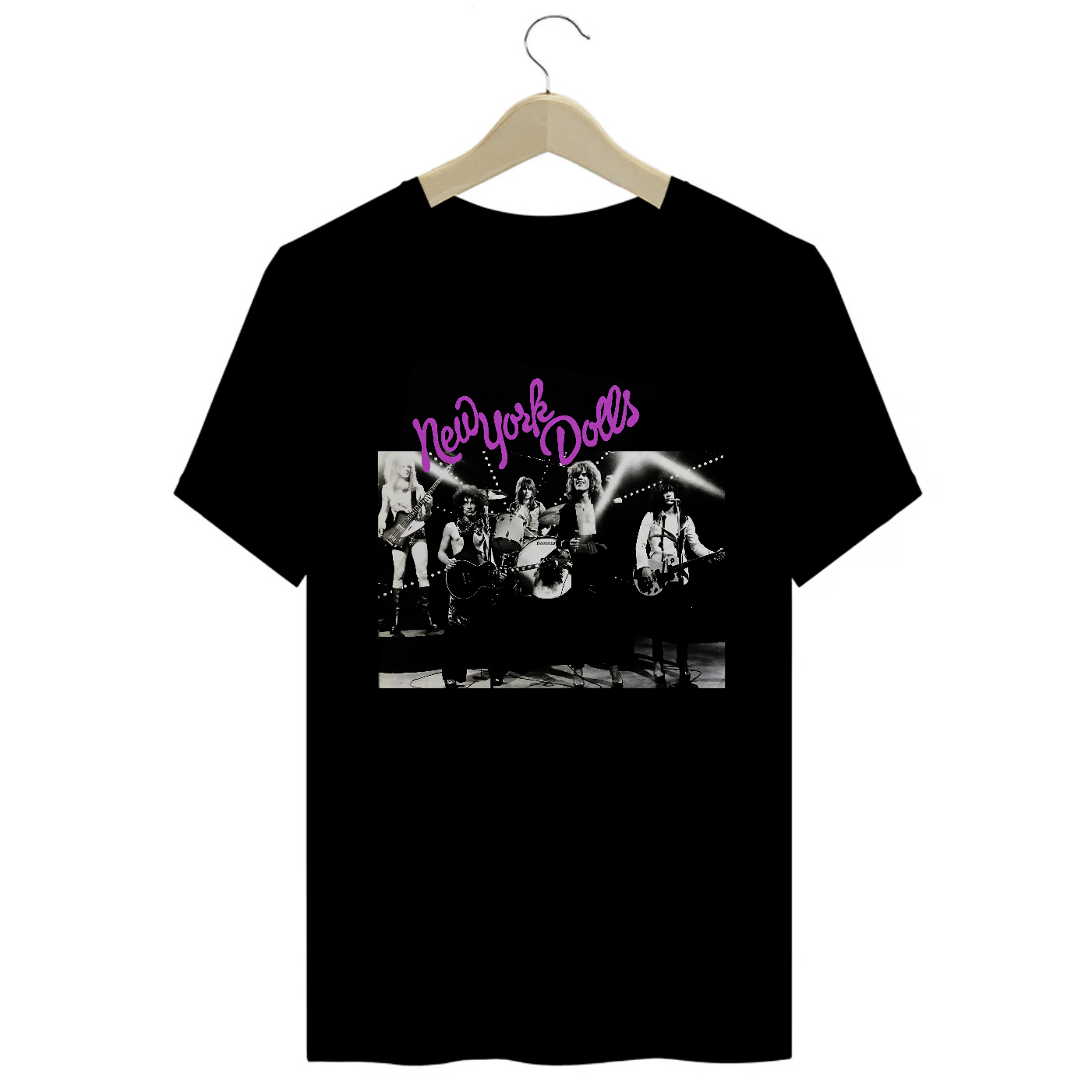 Camiseta Premium New York Dolls - Coleção Rock/Punk