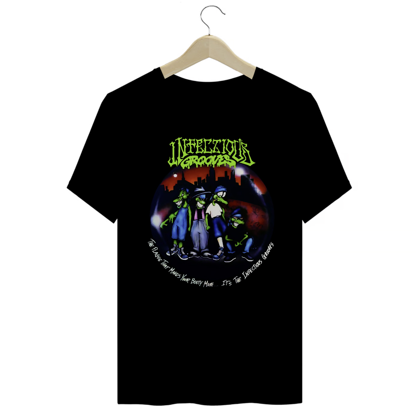 Camiseta Premium Infectious Grooves - Coleção Rock/Metal/Funk