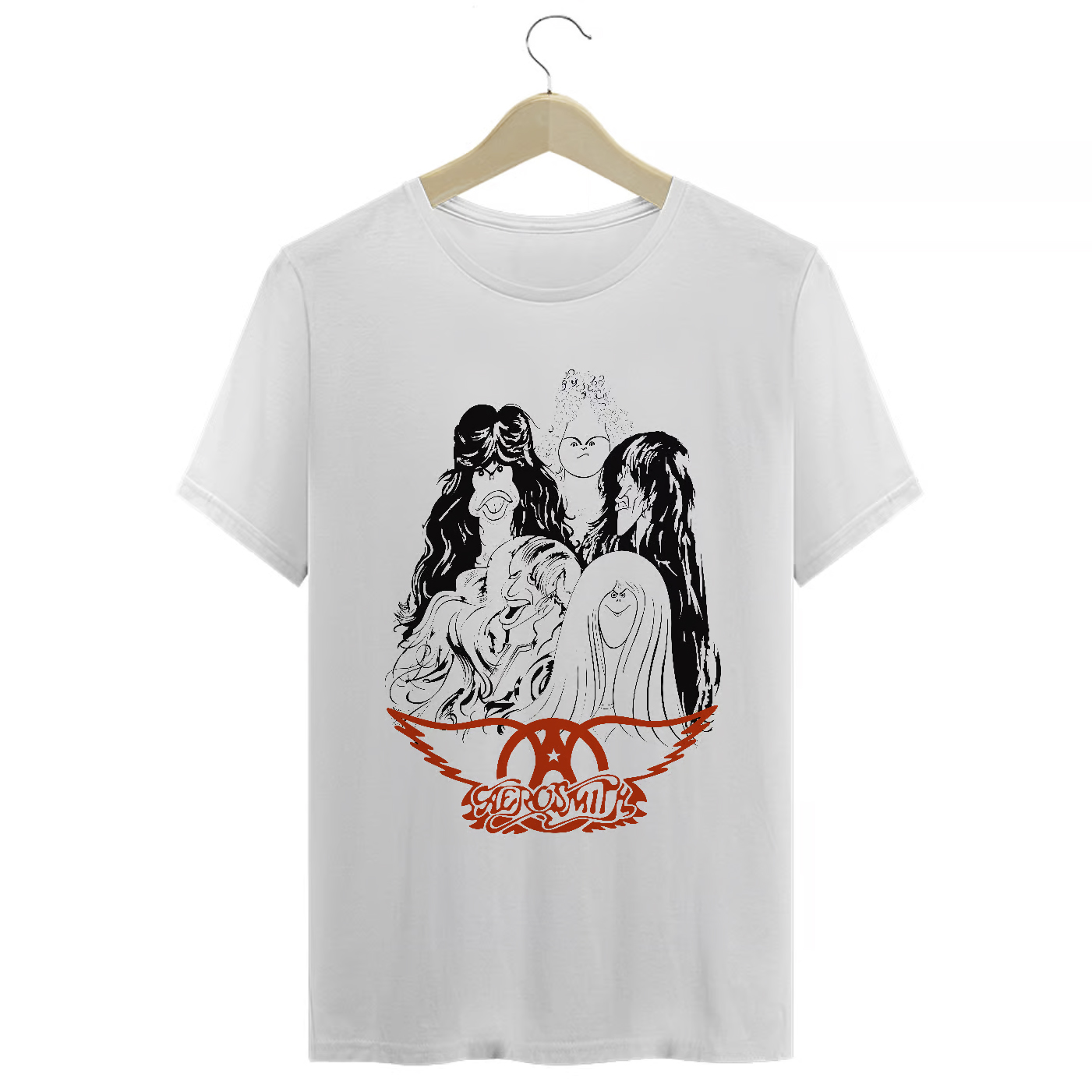 Camiseta Premium Aerosmith - Coleção Rock