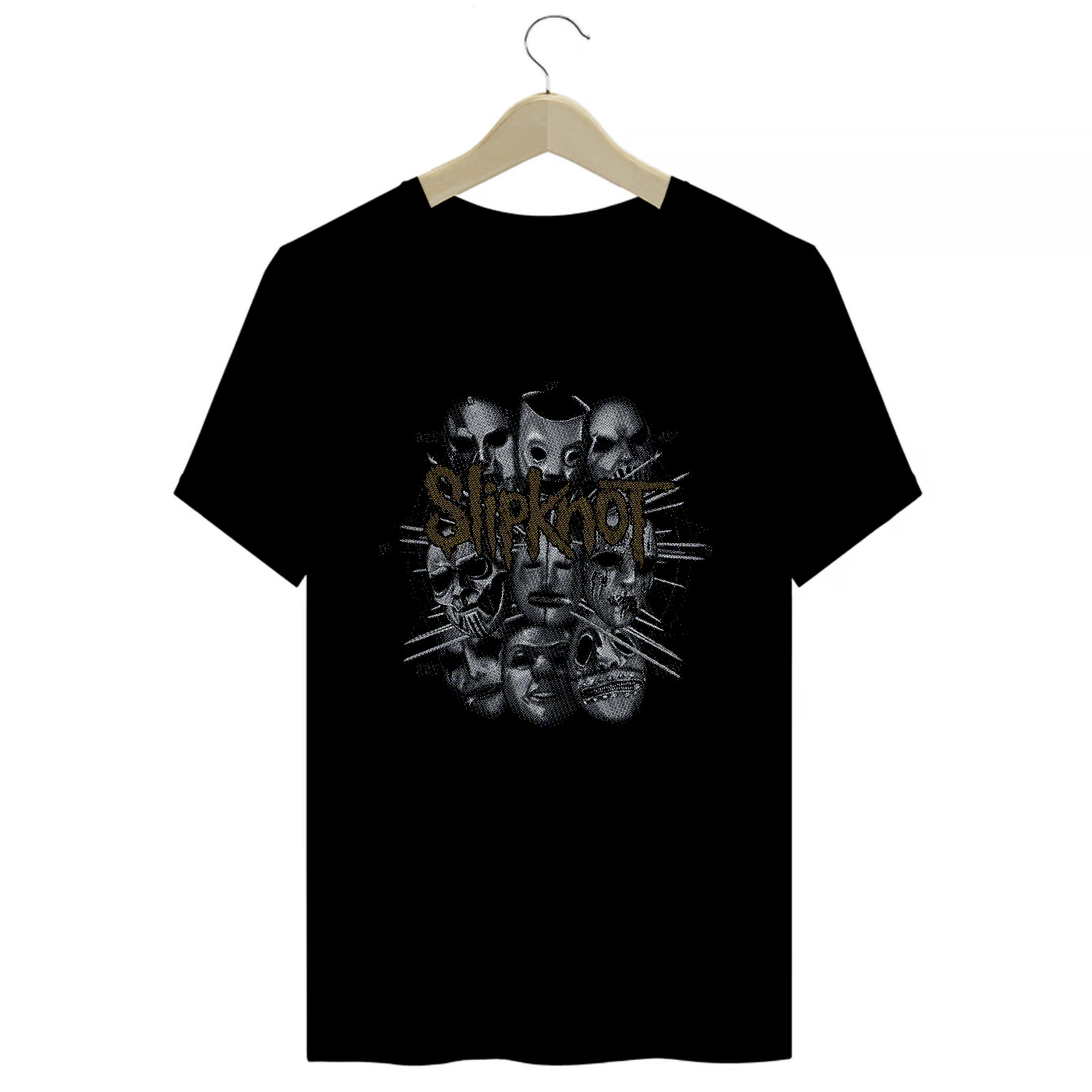 Camiseta Premium Slipknot - Coleção Rock/Metal