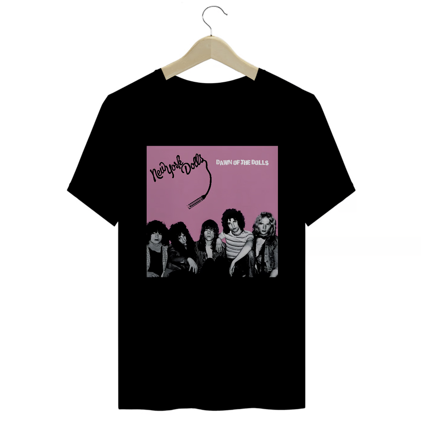 Camiseta Premium New York Dolls - Coleção Rock/Punk