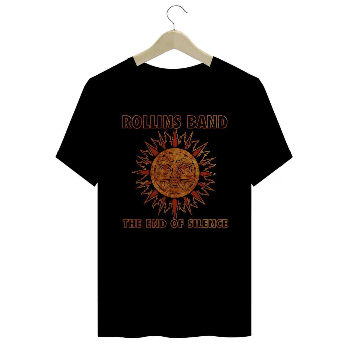 Camiseta Premium Rollins Band - The End of Silence - Coleção Rock