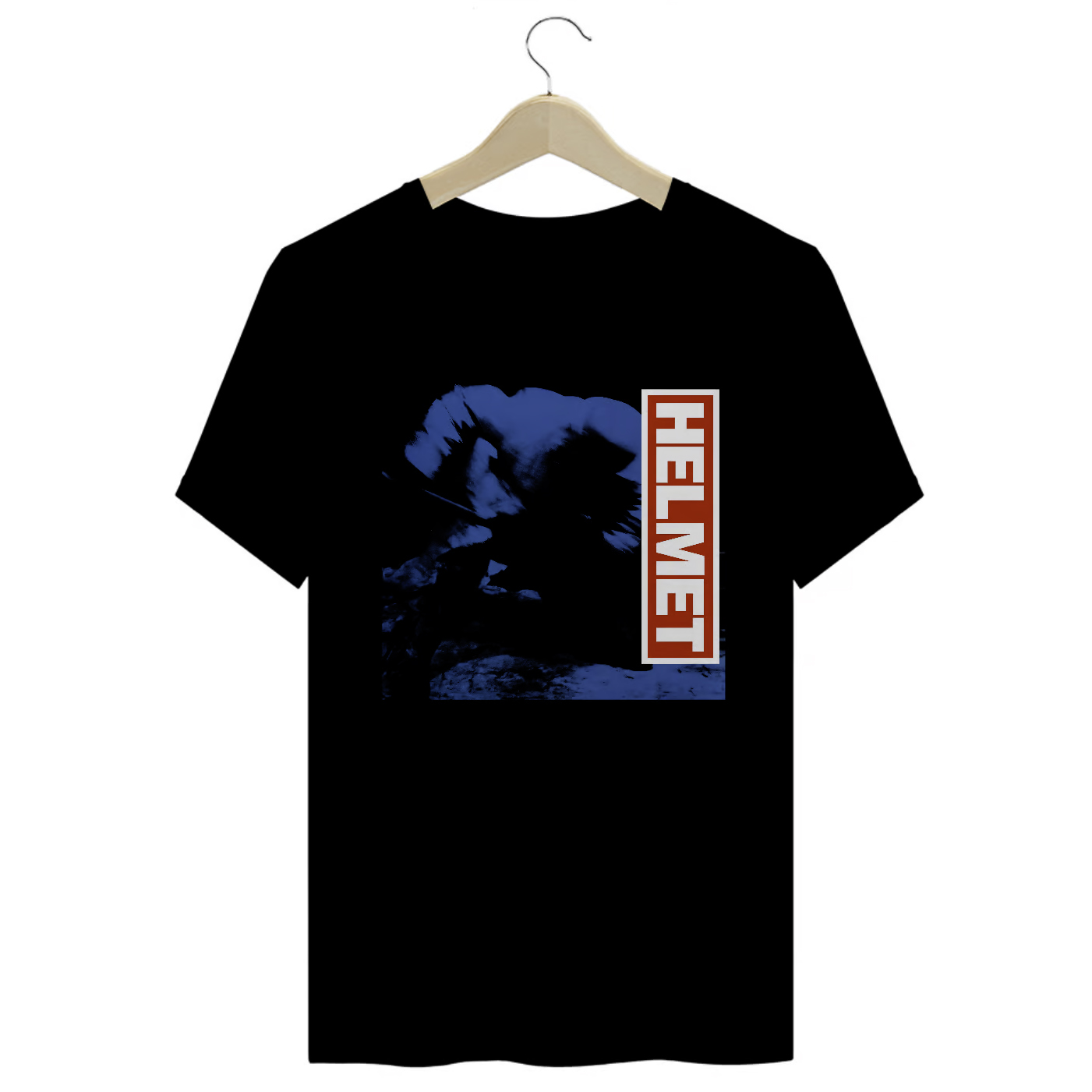 Camiseta Premium Helmet - Coleção Rock