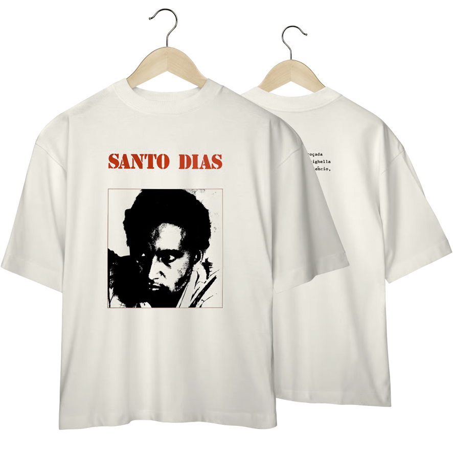 Camiseta Oversized Santo Dias - Coleção Personalidades
