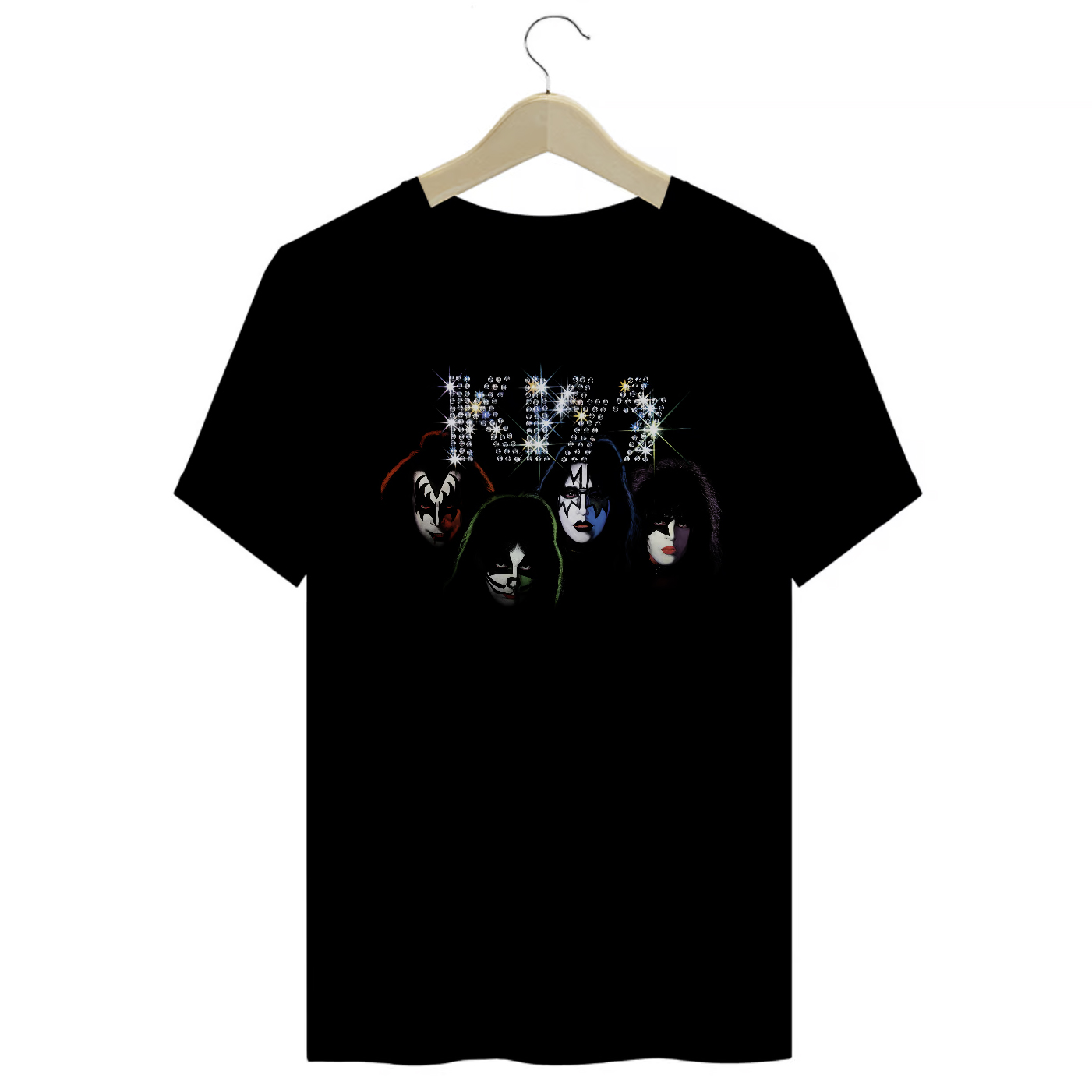 Camiseta Premium Kiss - Coleção Rock