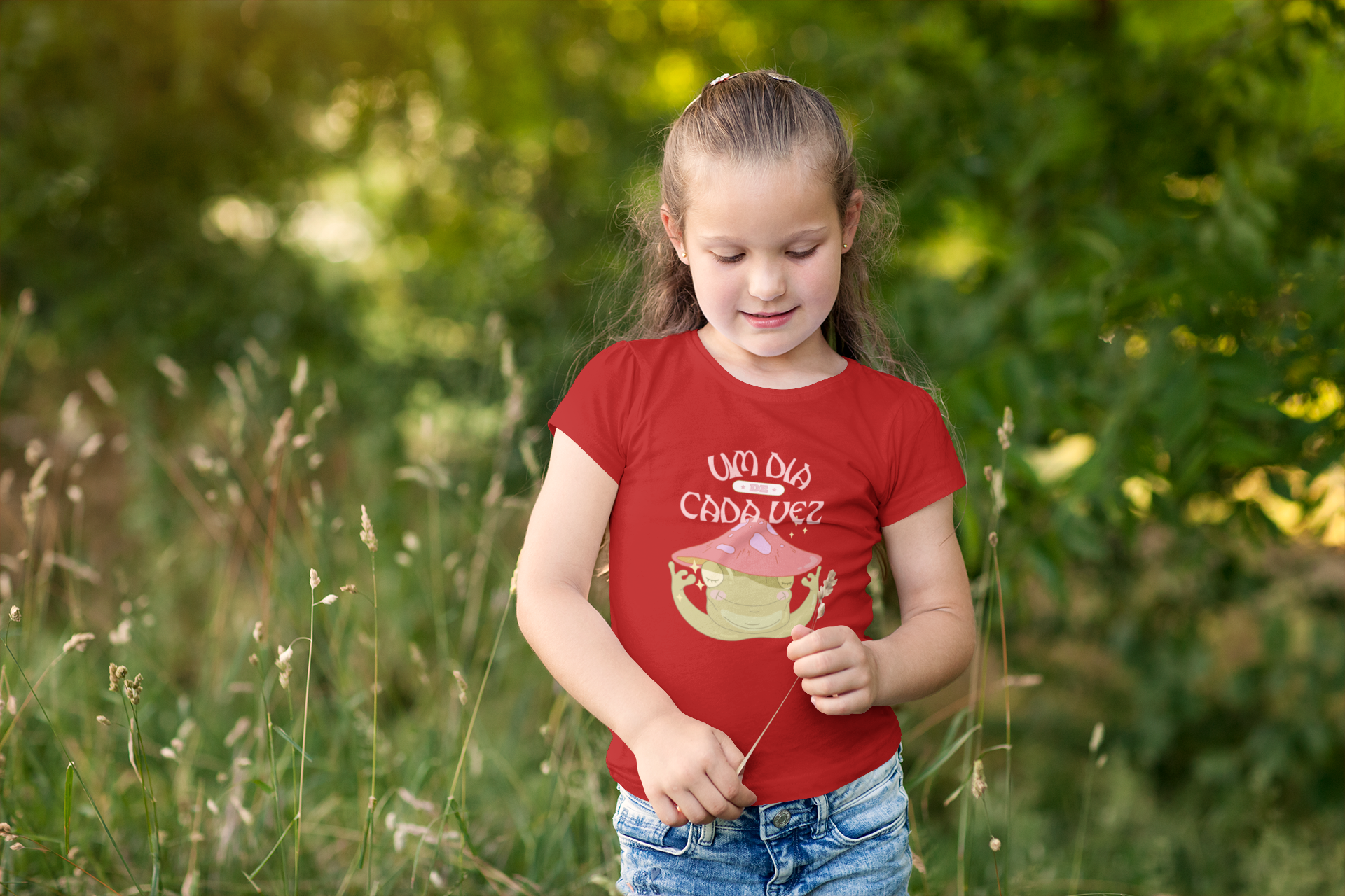 Camiseta Um Dia de Cada Vez (2 a 14 anos)