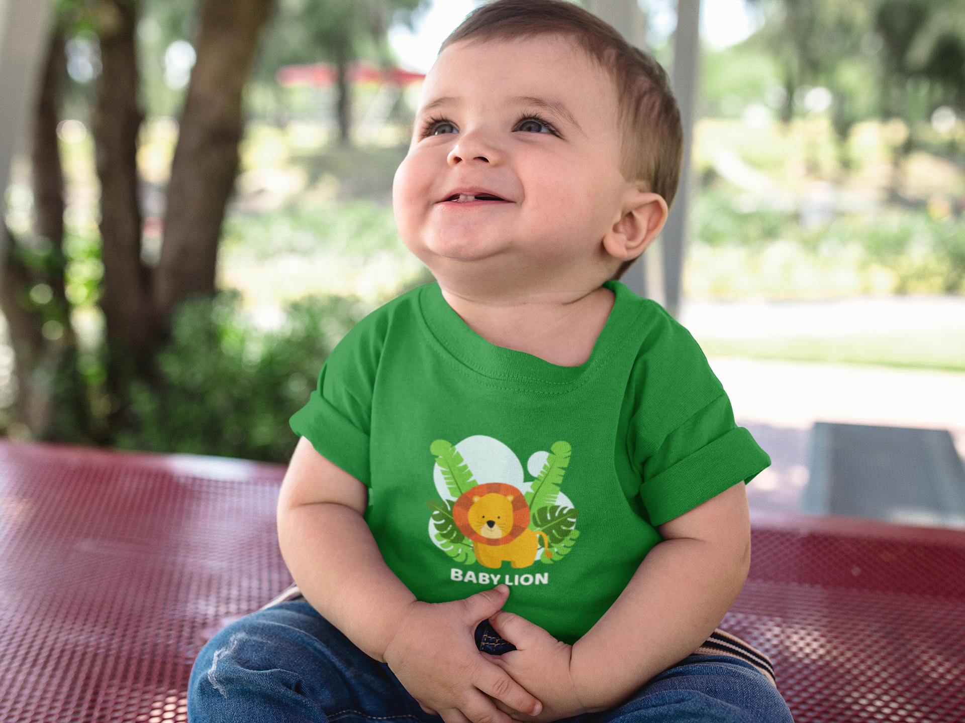 Camiseta Baby Lion (2 a 14 anos)