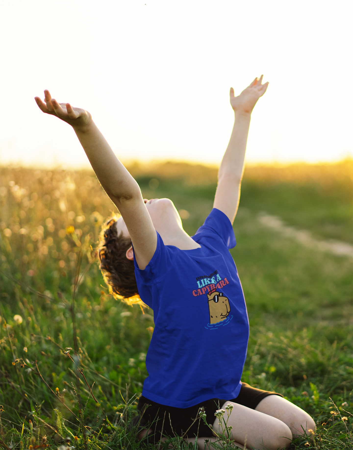 Camiseta Extraordinário como a Capivara (2 a 14 anos)