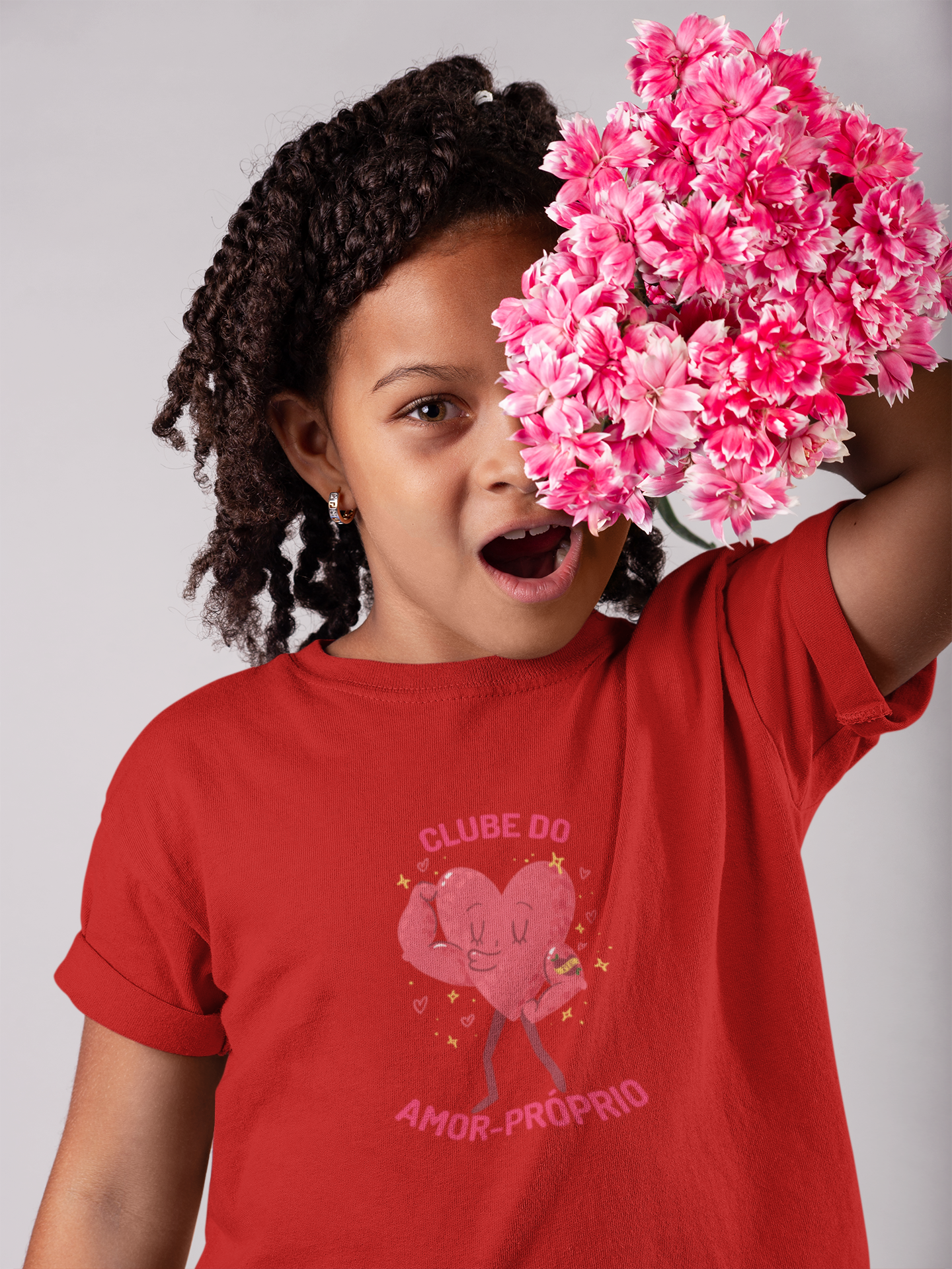 Camiseta Clube do Amor Próprio (2 a 14 anos)