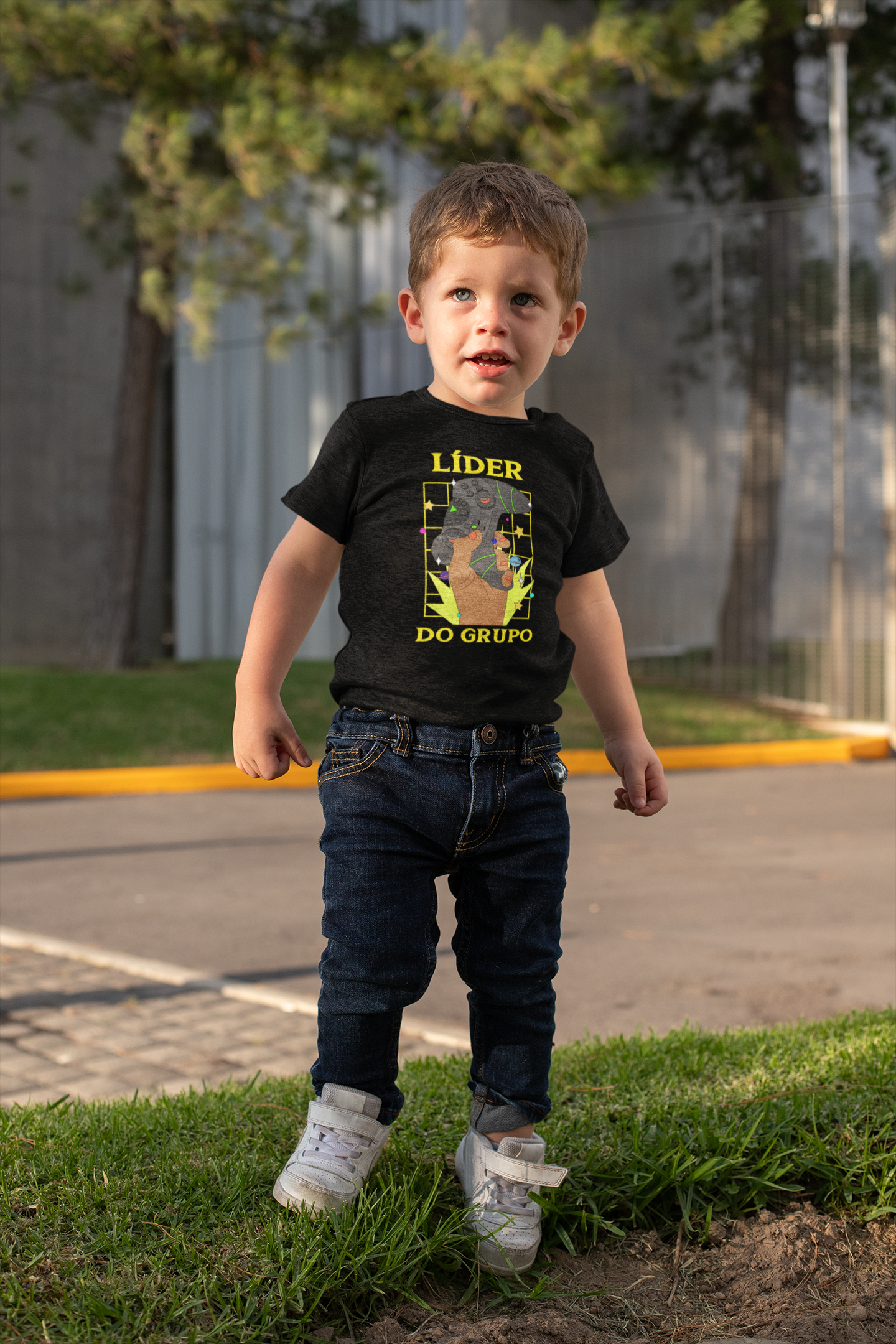 Camiseta Líder do Grupo (2 a 14 anos)