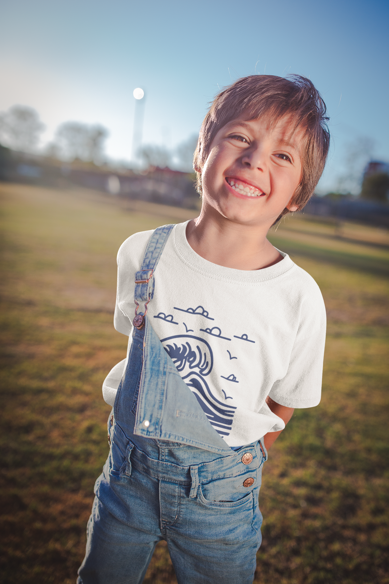 Camiseta Super Waves (2 a 14 anos)