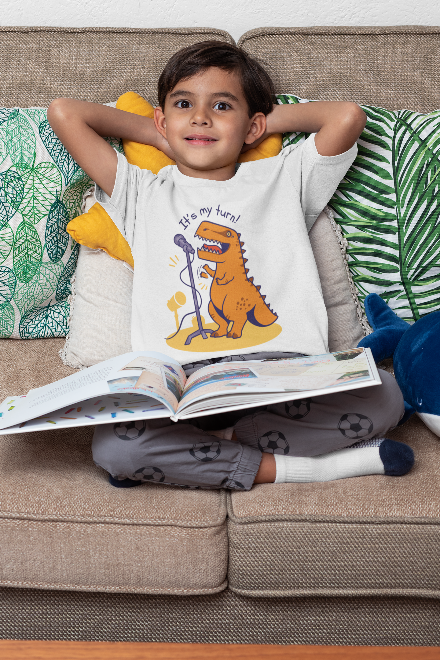 Camiseta It's My Turn (2 a 14 anos)