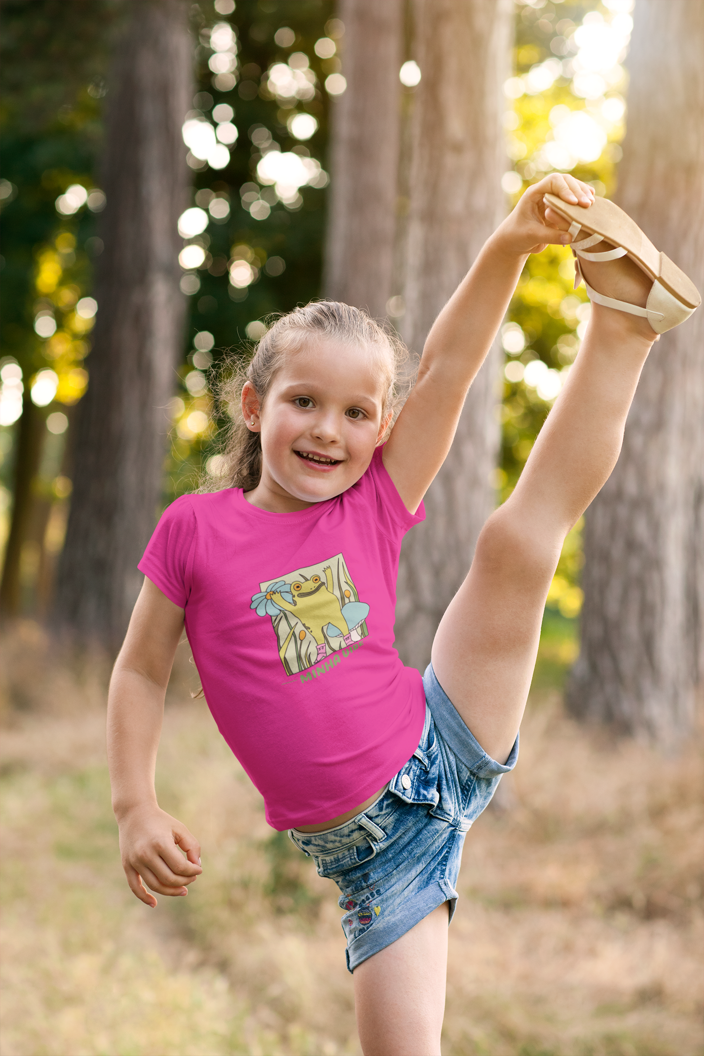 Camiseta Minha Vibe (2 a 14 anos)