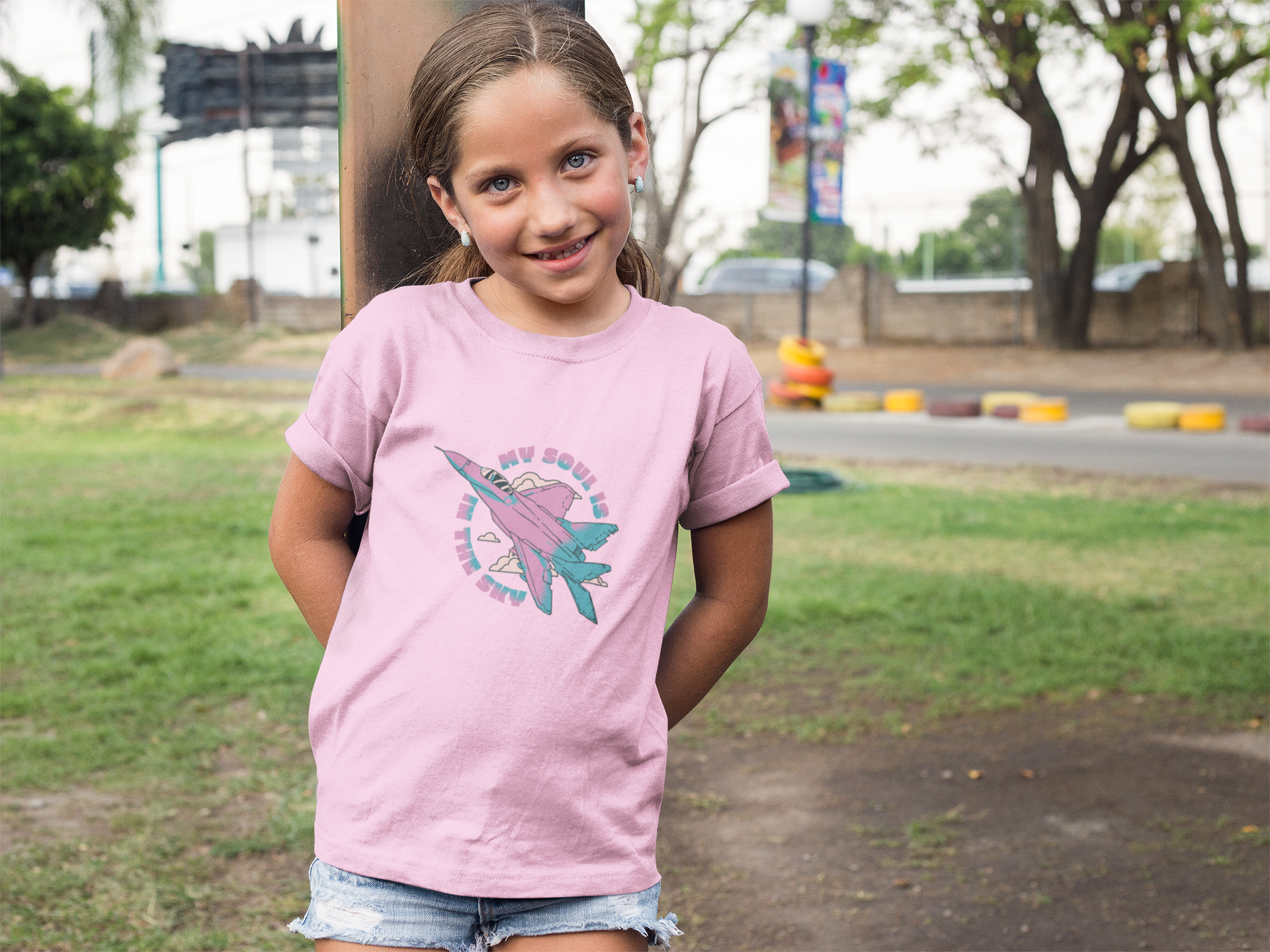 Camiseta My Soul Is In The Sky (2 a 14 anos)