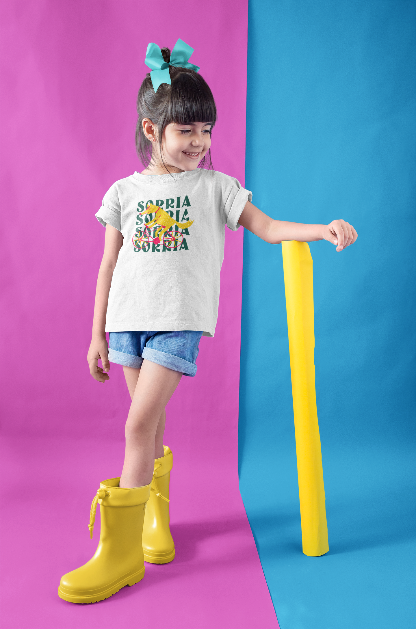 Camiseta Sorria (2 a 14 anos)