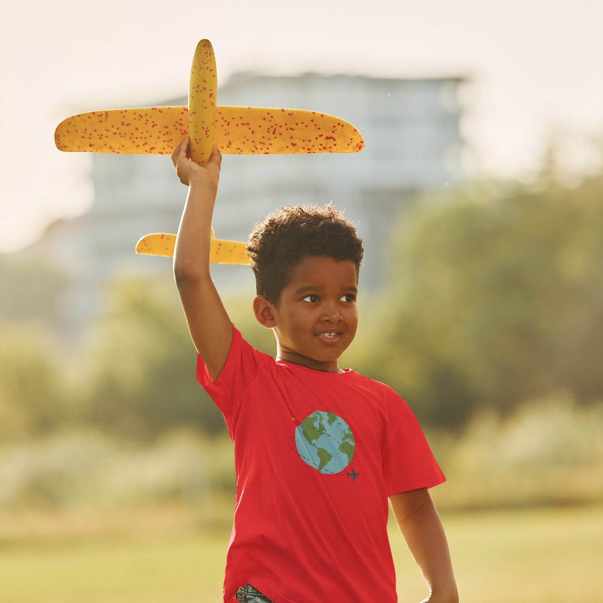 Camiseta Volta ao mundo (2 a 14 anos)