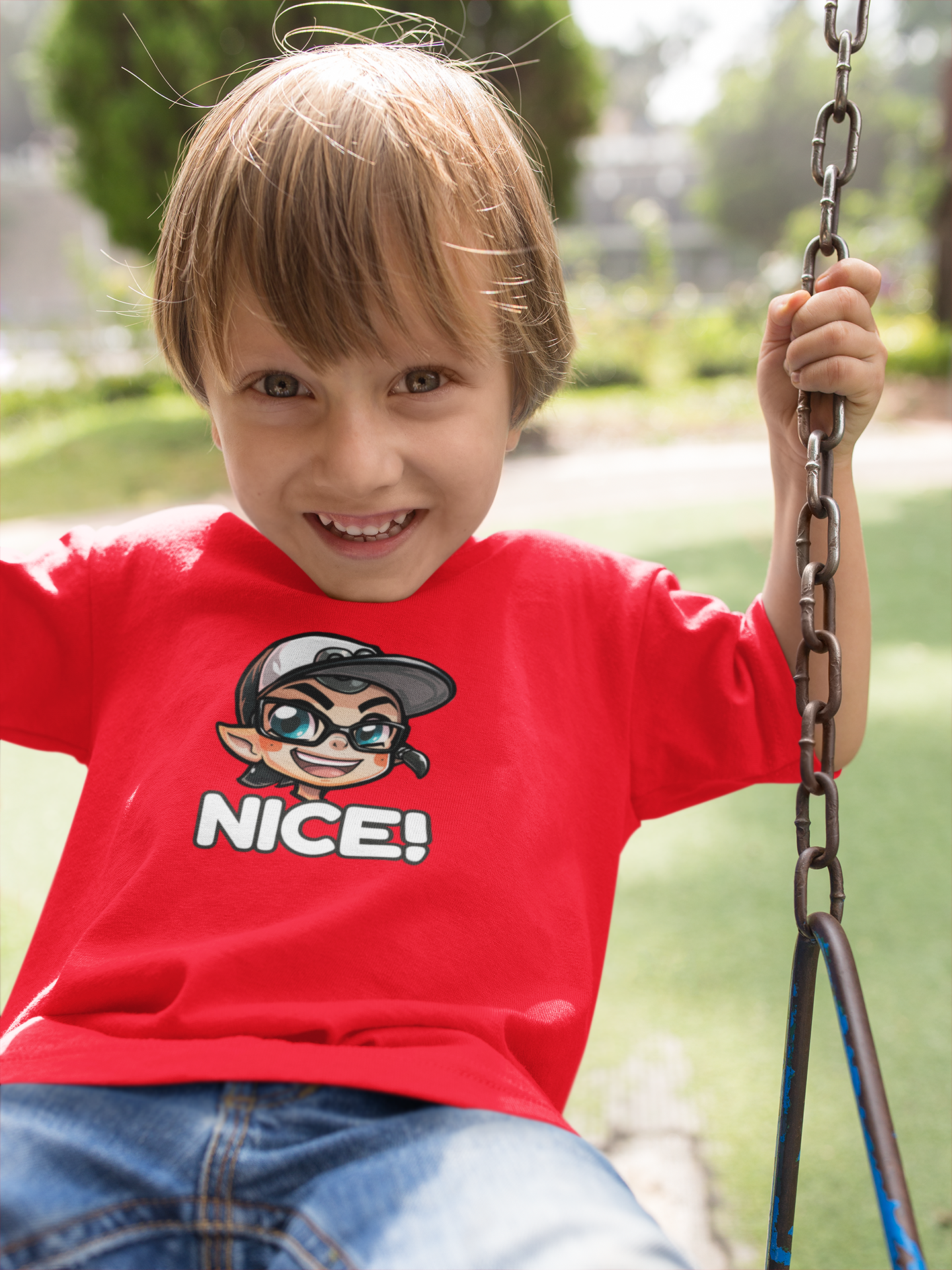 Camiseta Nice Gamer (2 a 14 anos)