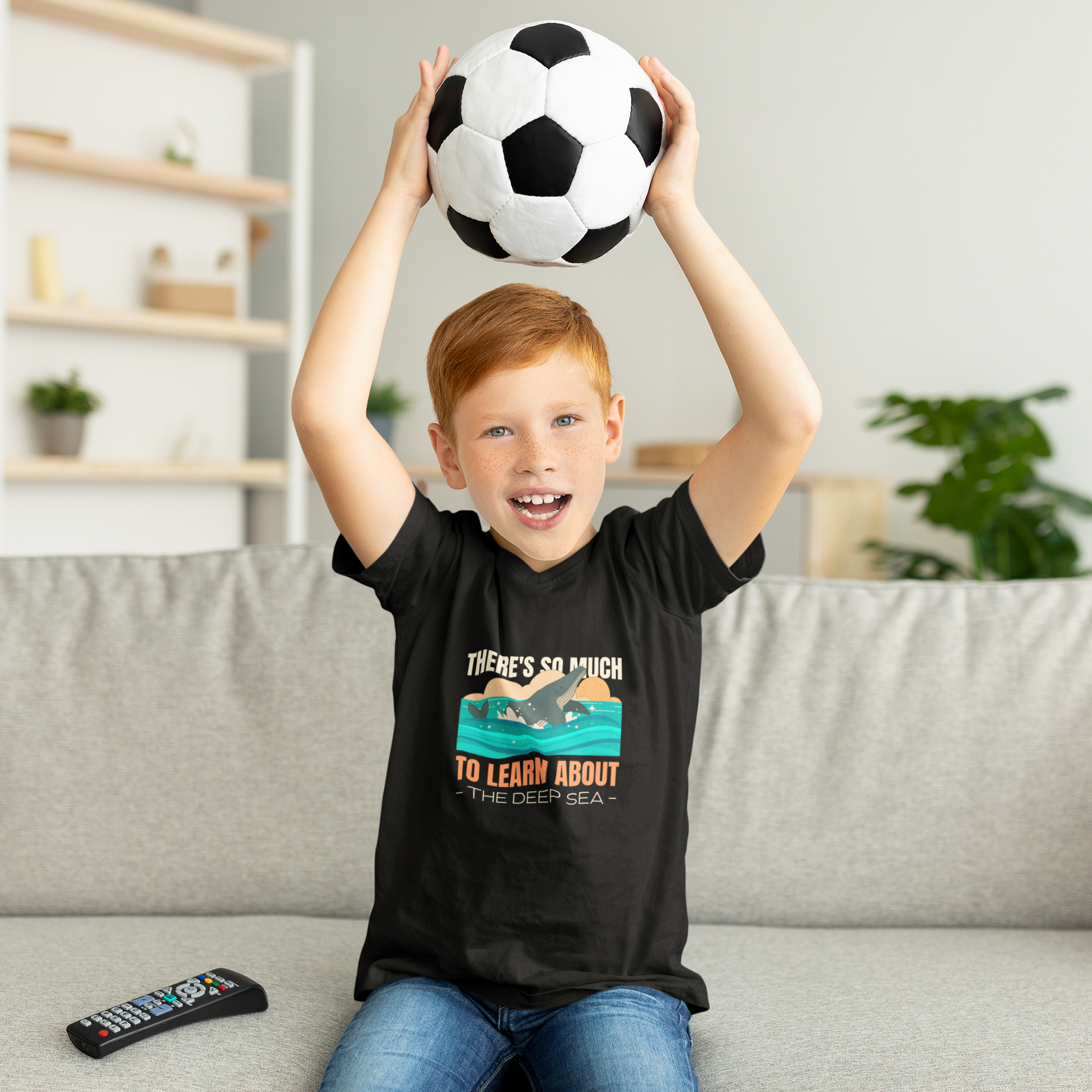 Camiseta Aprender Sobre o Mar (2 a 14 anos)