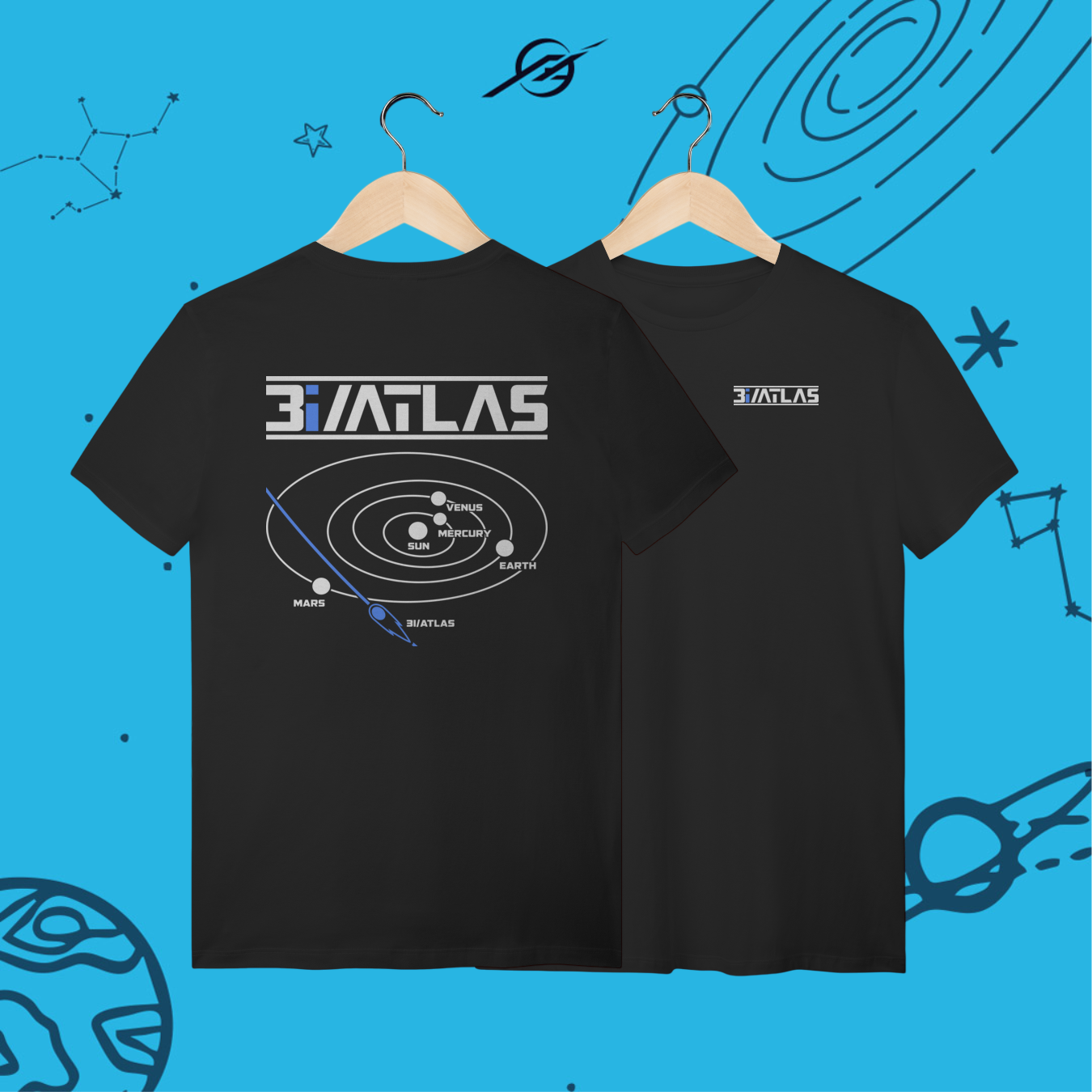 Camiseta Masculino 3I/ATLAS