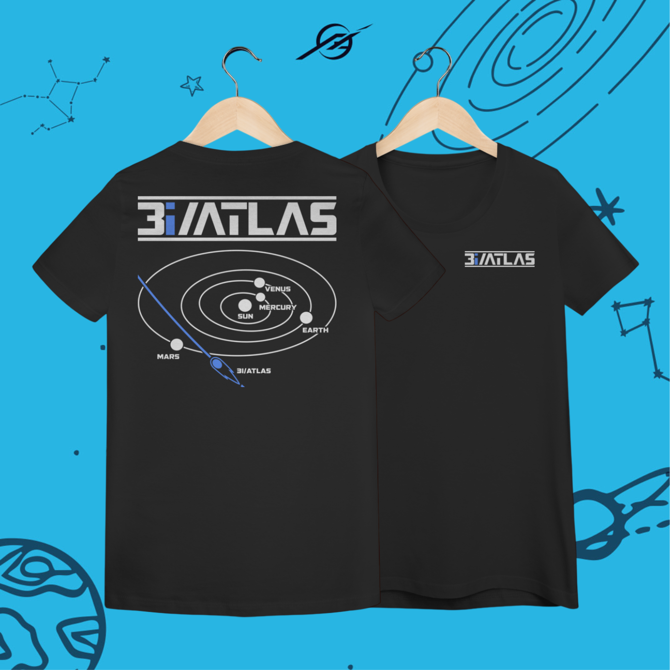 Camiseta Feminina 3I/ATLAS