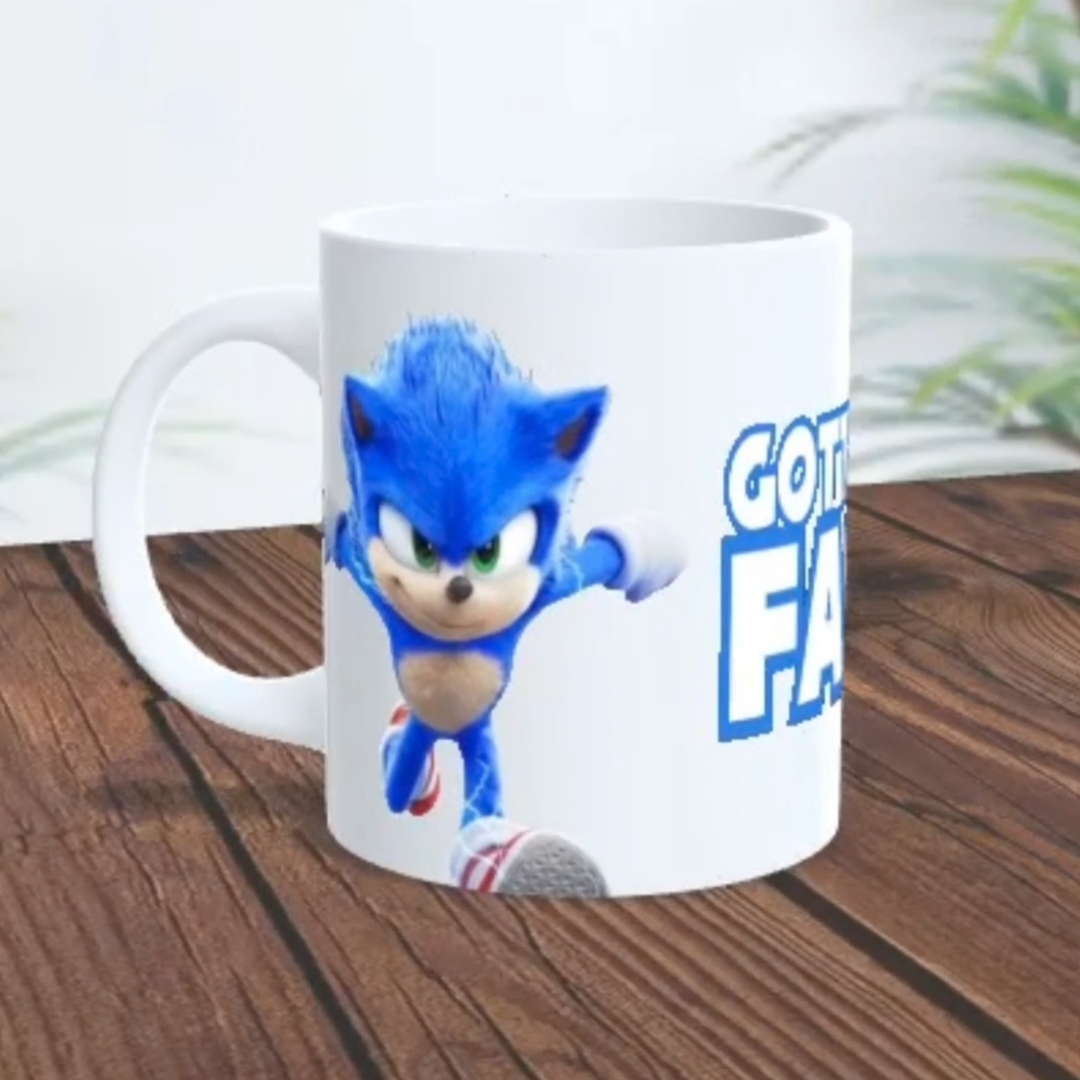 Caneca do Sonic O Ouriço