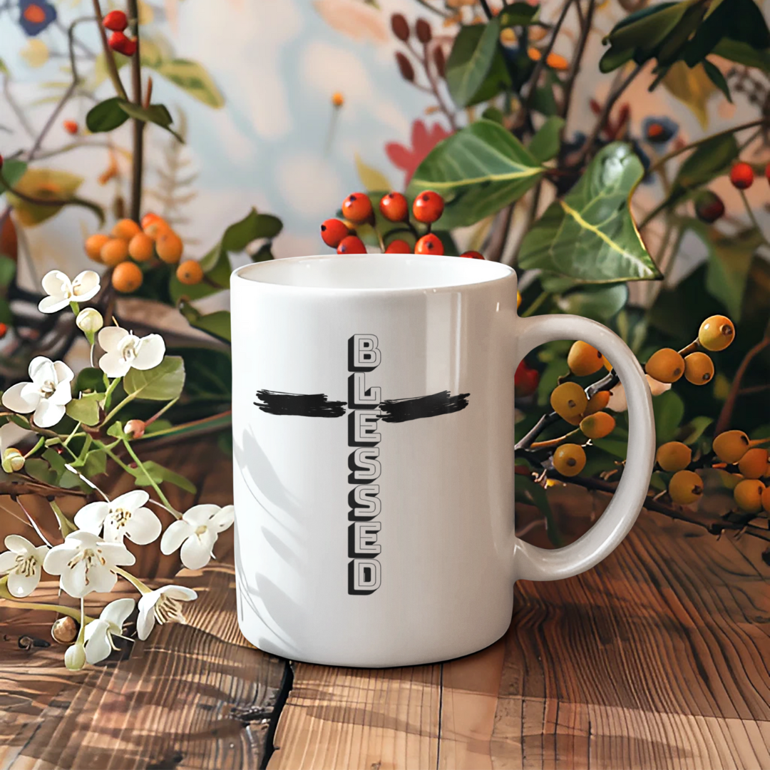 CANECA COMUM CRUZ BLESSED