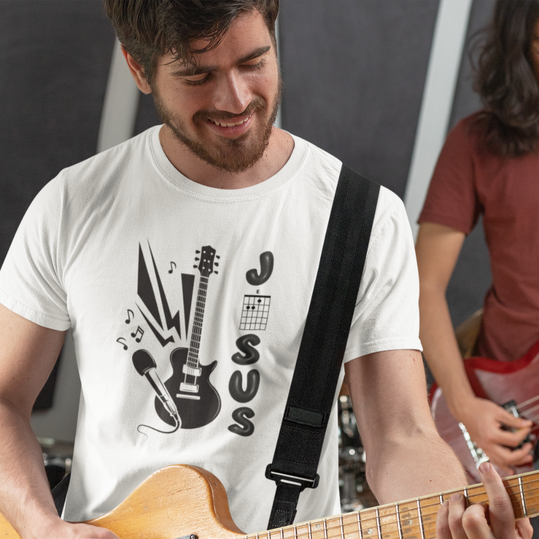 CAMISA QUALITY GUITAR BLACK 03 ( varias cores )