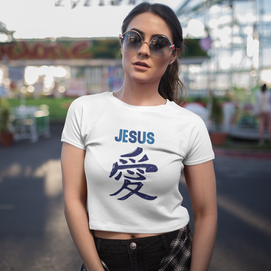 BABY LONG JESUS EM JAPONES AZUL ( varias cores )