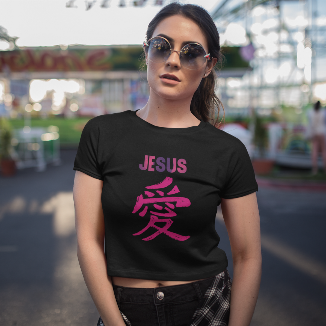 BABY LONG JESUS EM JAPONES ROSA ( varias cores )