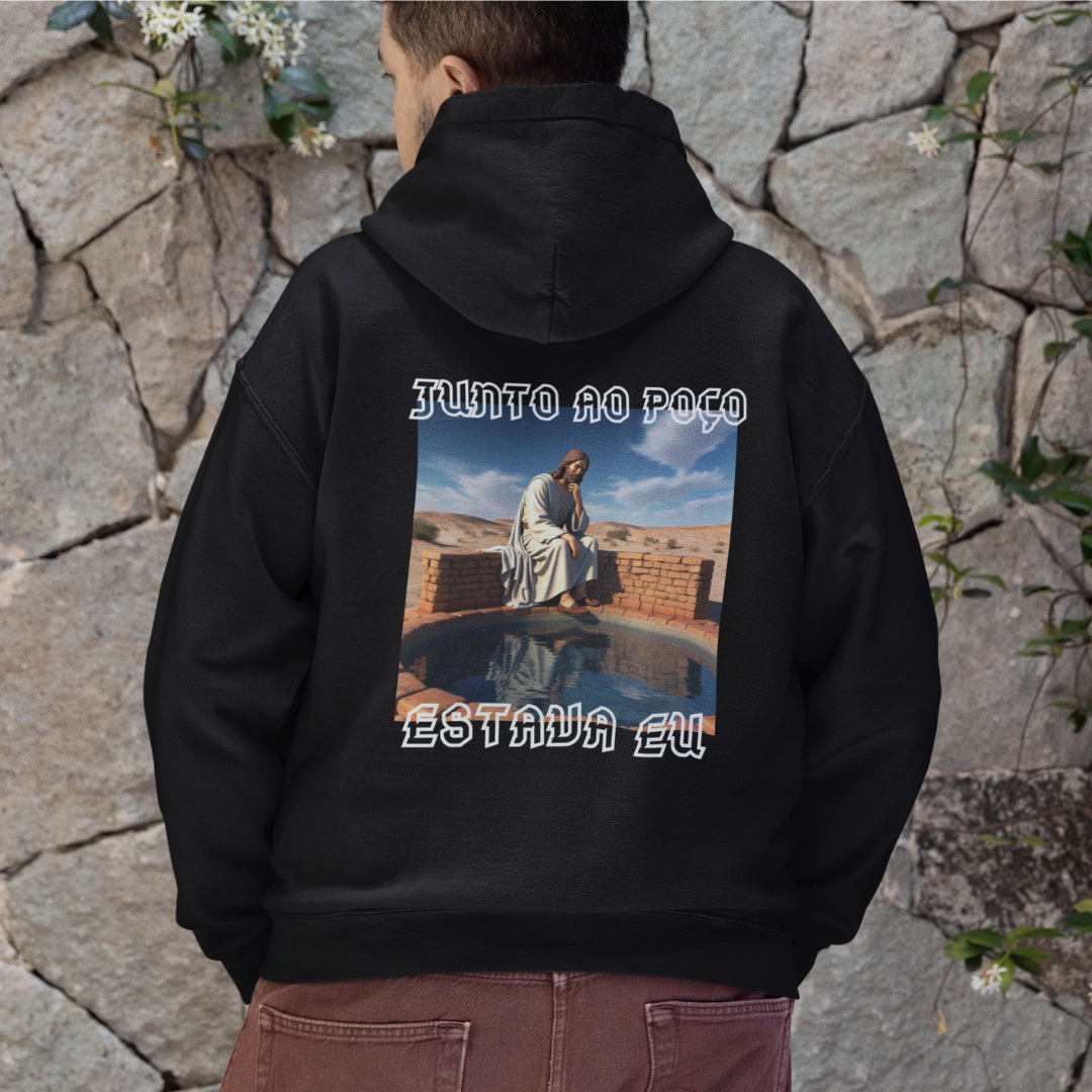 MOLETOM PRIME COM ZIPPER JUNTO AO POÇO ESTAVA EU ( varias cores )